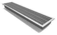 Rockford Separator Stainless Steel 12" Trench Drain
