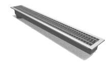 Rockford Separator Stainless Steel 6" Trench Drain
